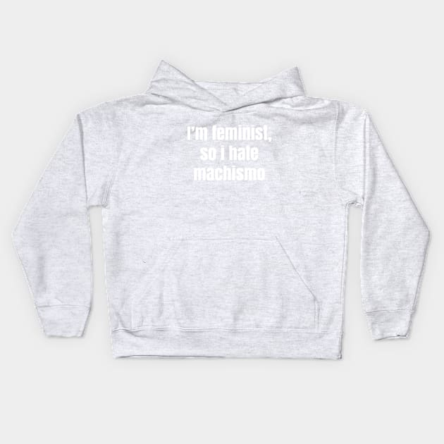 feminism Kids Hoodie by martian